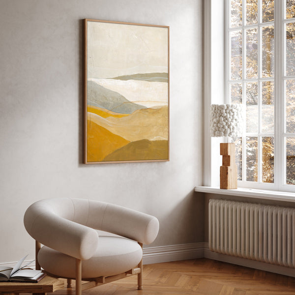 Yellow Field | Design painting