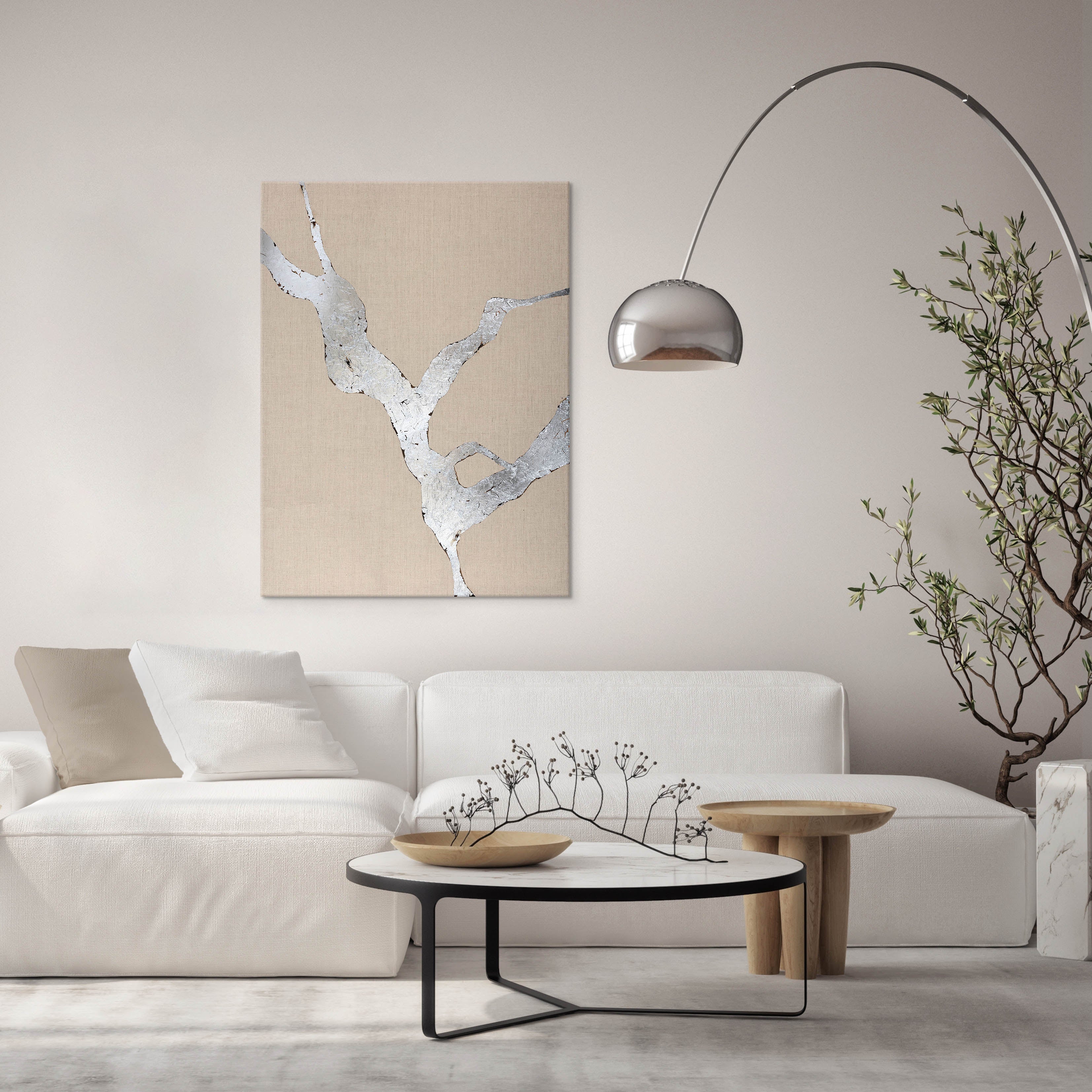 Wild Horizon Silver | Design painting