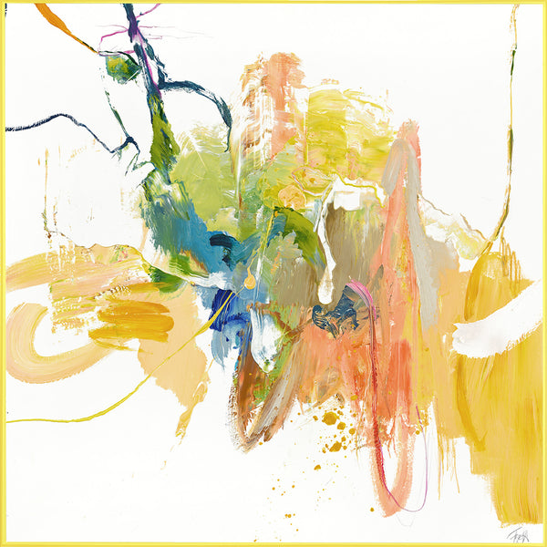 Confidential Yellow | MIXED PAINTING