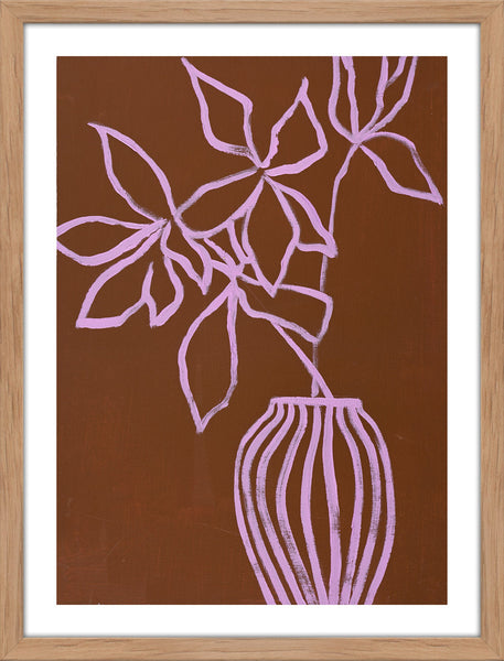 Lilac umber | FINE ART BOARD