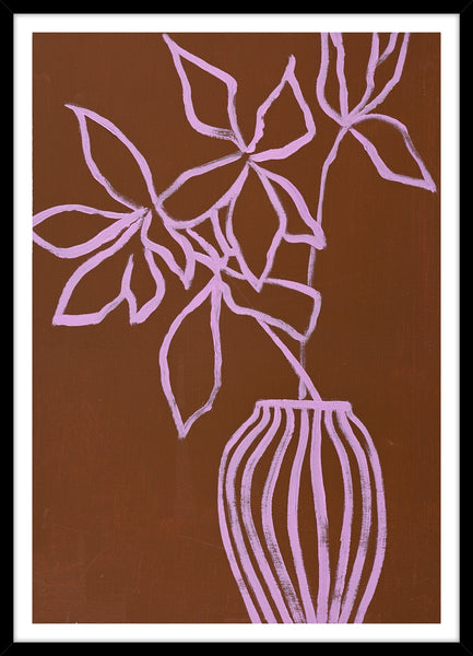 Lilac Umber | Fine Art Board