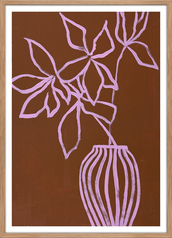 Lilac umber | Fine Art Board