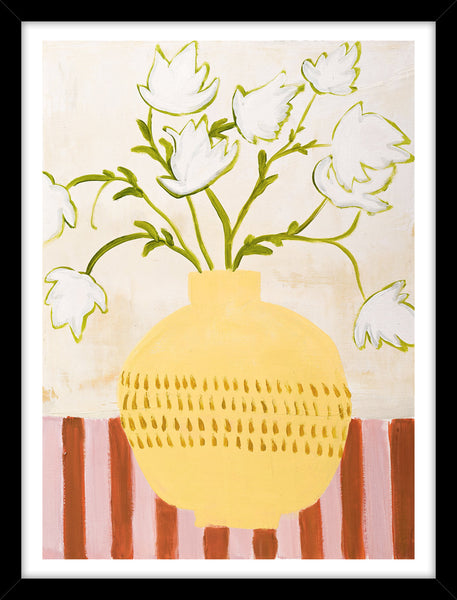 Yellow vase | FINE ART BOARD