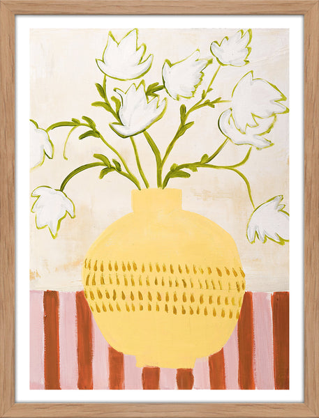 Yellow vase | FINE ART BOARD