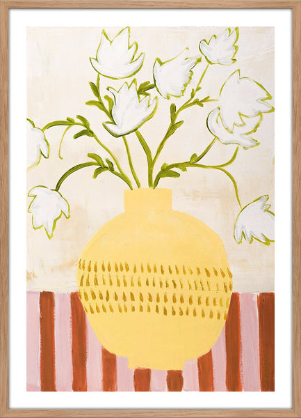 Yellow vase | FINE ART BOARD