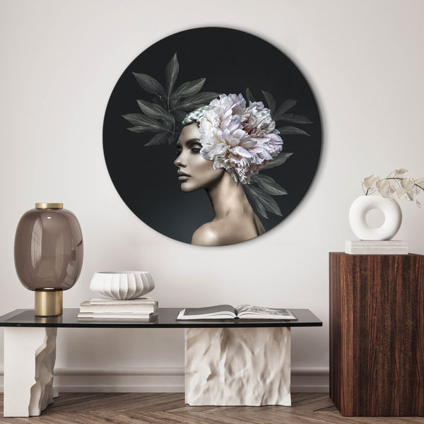 Floral Diva 1 | Circle Art