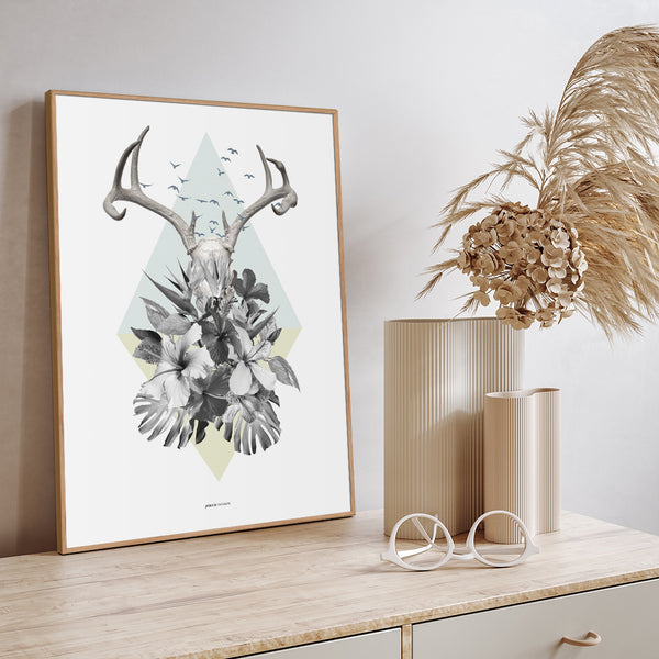 Tropic Deer 2 | Poster board