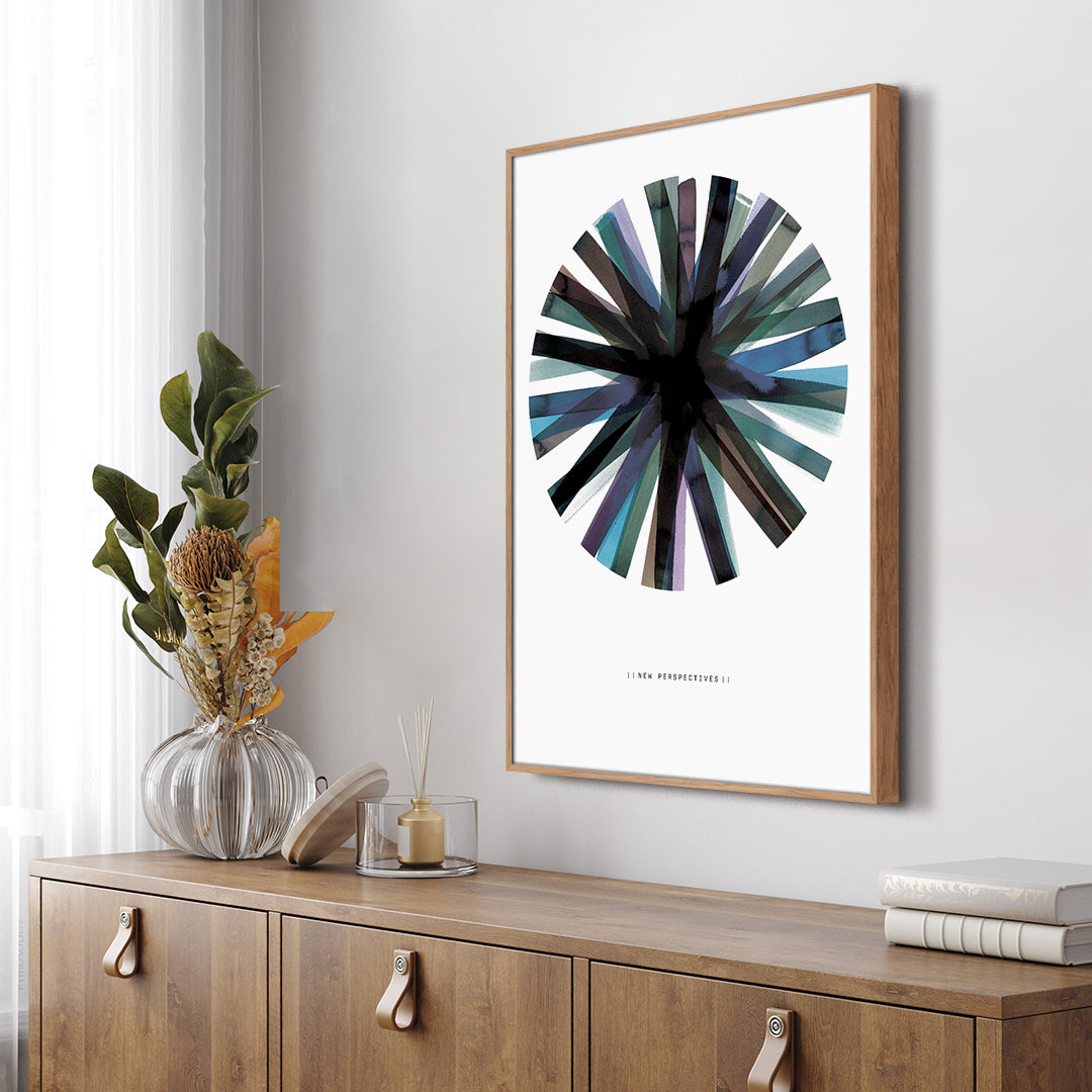 Watercolor Circle | Poster board