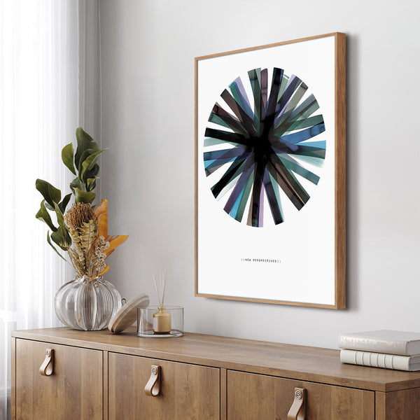 Aquarelle Circle | Poster