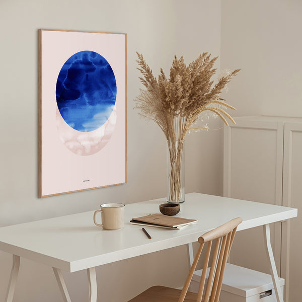 Blue Moon | Poster board