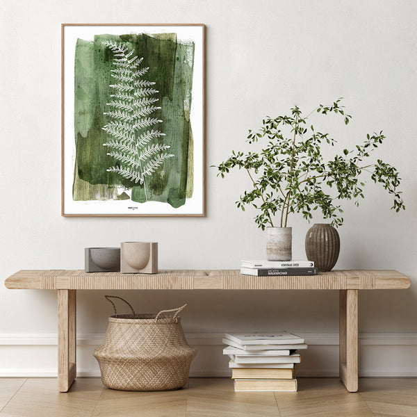 White Fern | Poster board