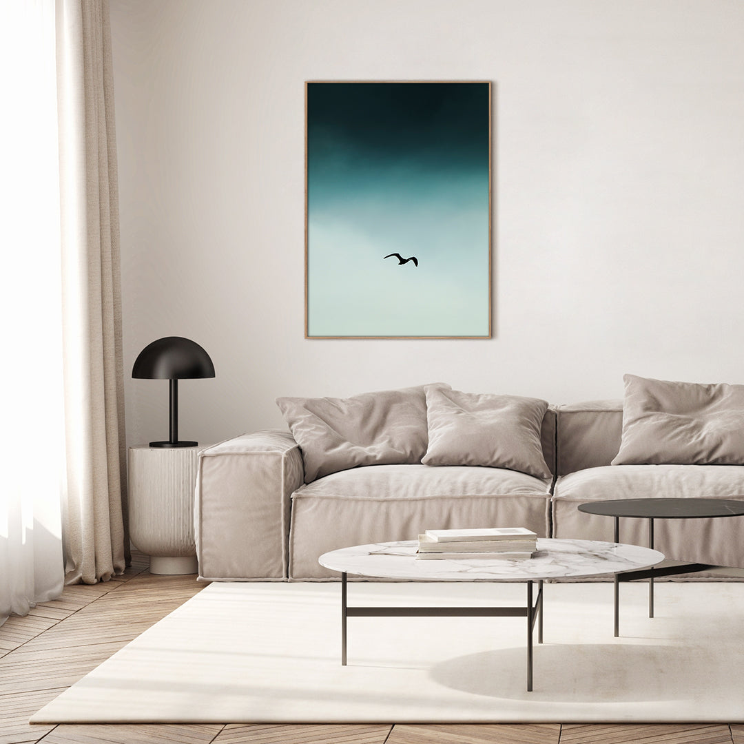 Seagul Blue | Poster