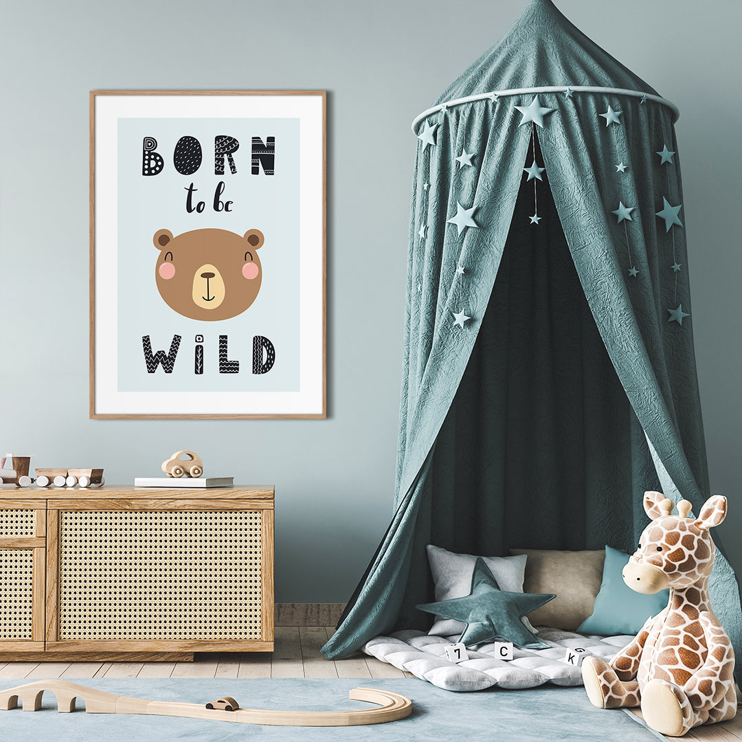 Born to be wild | Poster board