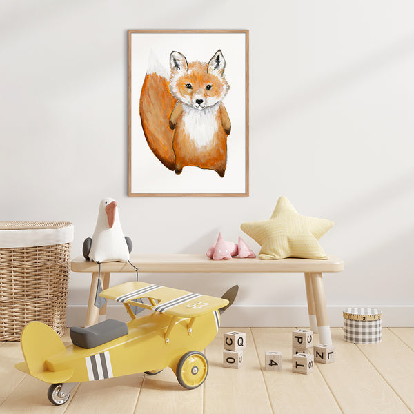 Little Fox | Poster board