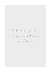 More than coffee | Poster