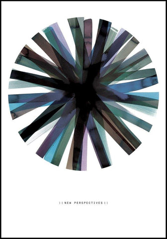 Aquarelle Circle | Poster