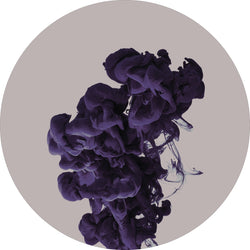 Ink drop purple | Circle Art