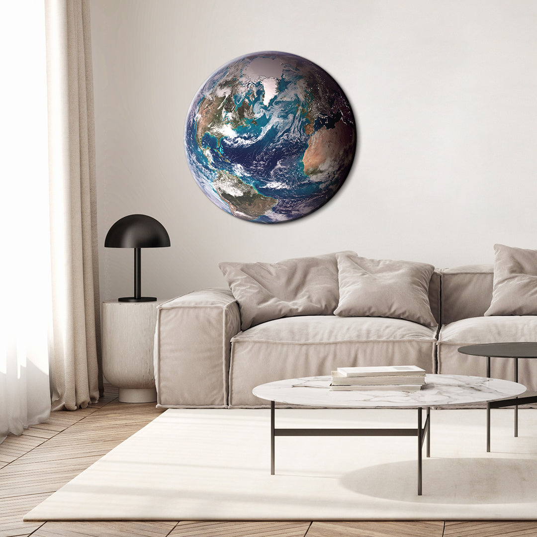 The Blue Marble | Circle Art