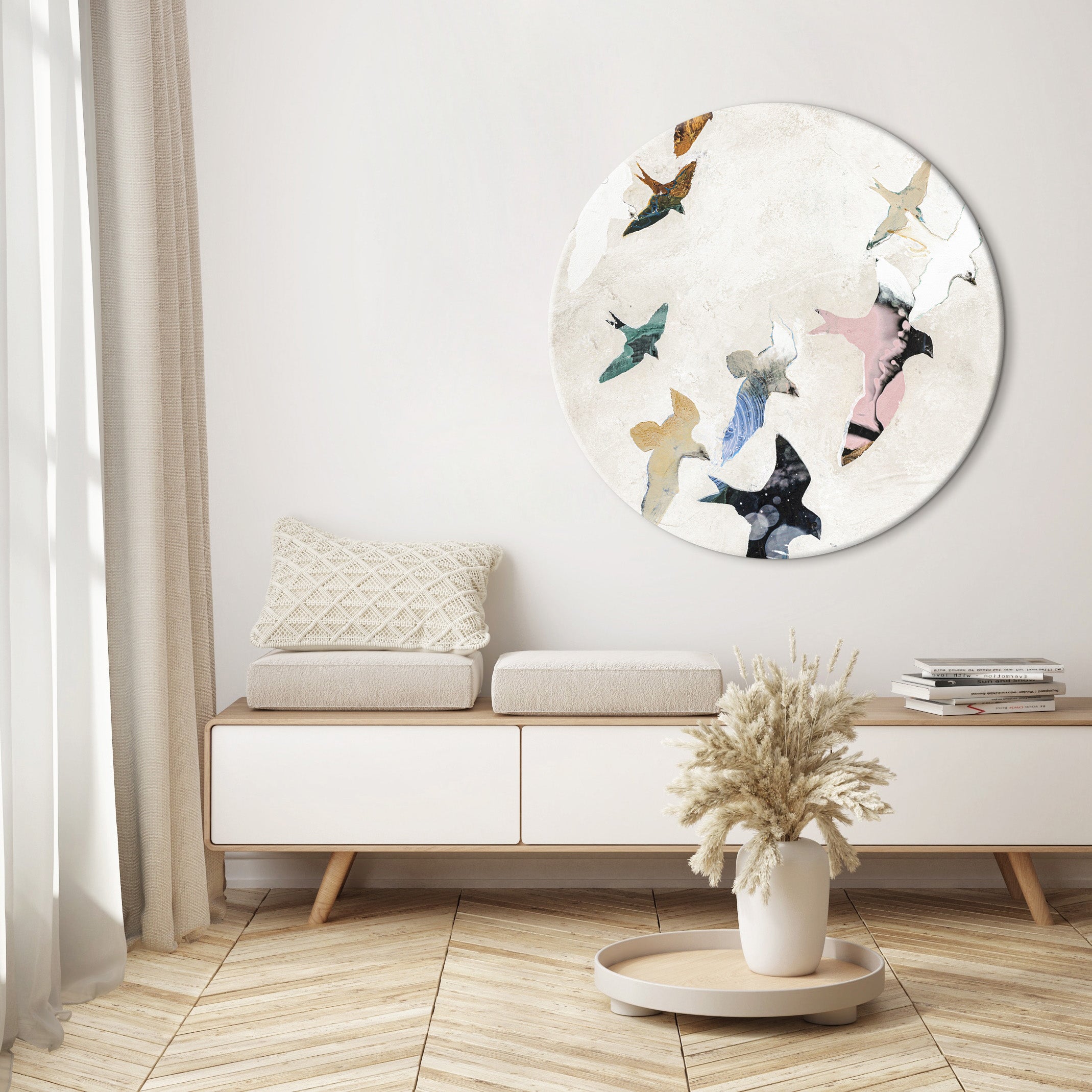 Abstract Birds 2 | Circle Art