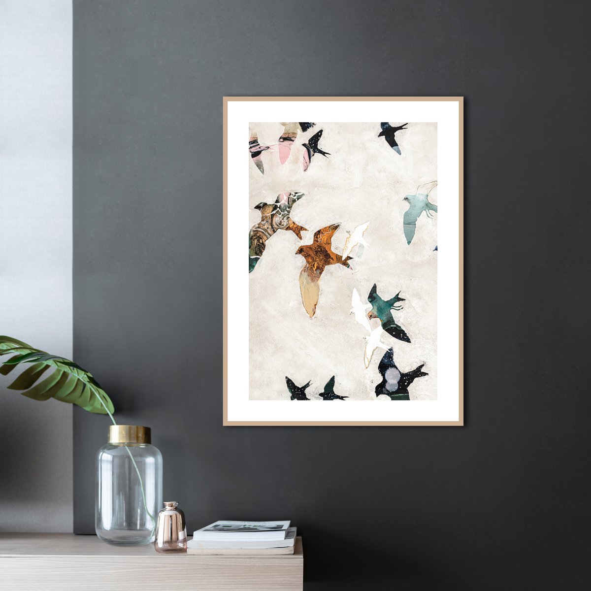 Abstracte vogels 1 | POSTER