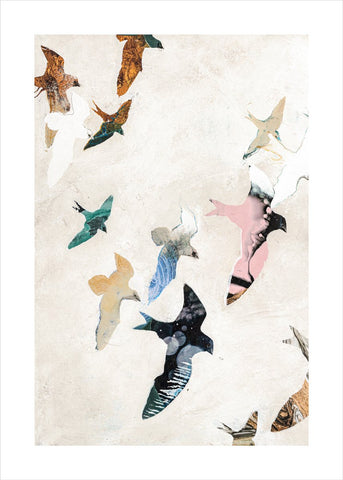 Abstract birds 2 | Poster