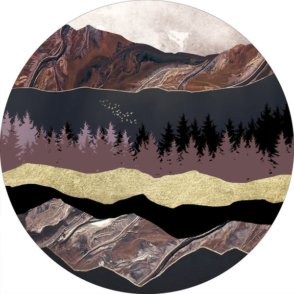 Autumn Mountains 1 | CIRCLE ART