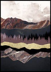 Autumn Mountains 1 | Poster