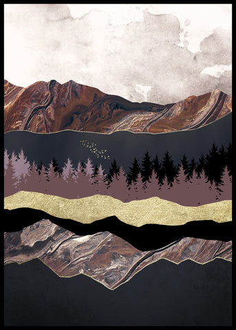 Autumn Mountains 1 | POSTER BOARD