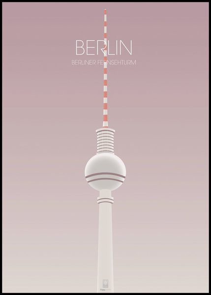 Berlijn tv -toren | Poster