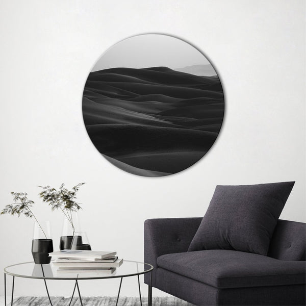 Black Dunes | Circle Art