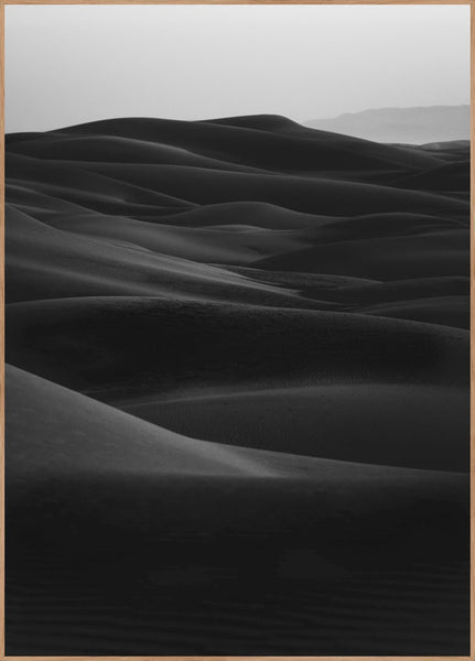 Black Dunes | Poster board