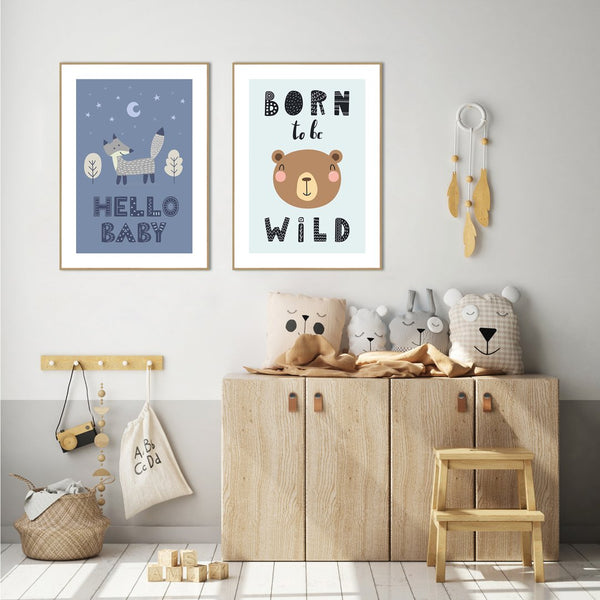 Born to be wild | Poster board