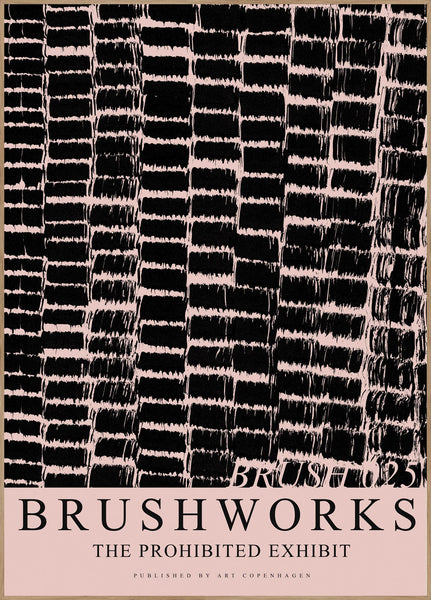 Brushwork 025 | Poster board