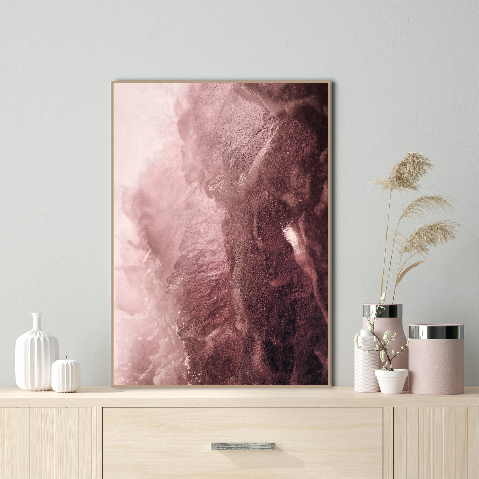 Roze beweging | Poster