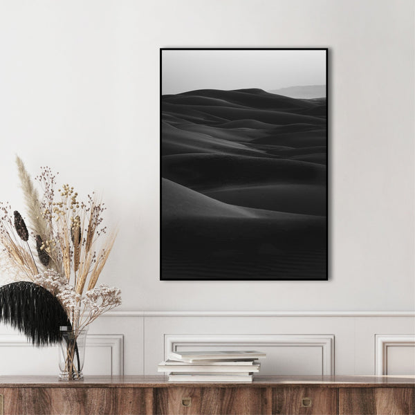 Black dunes | POSTER BOARD