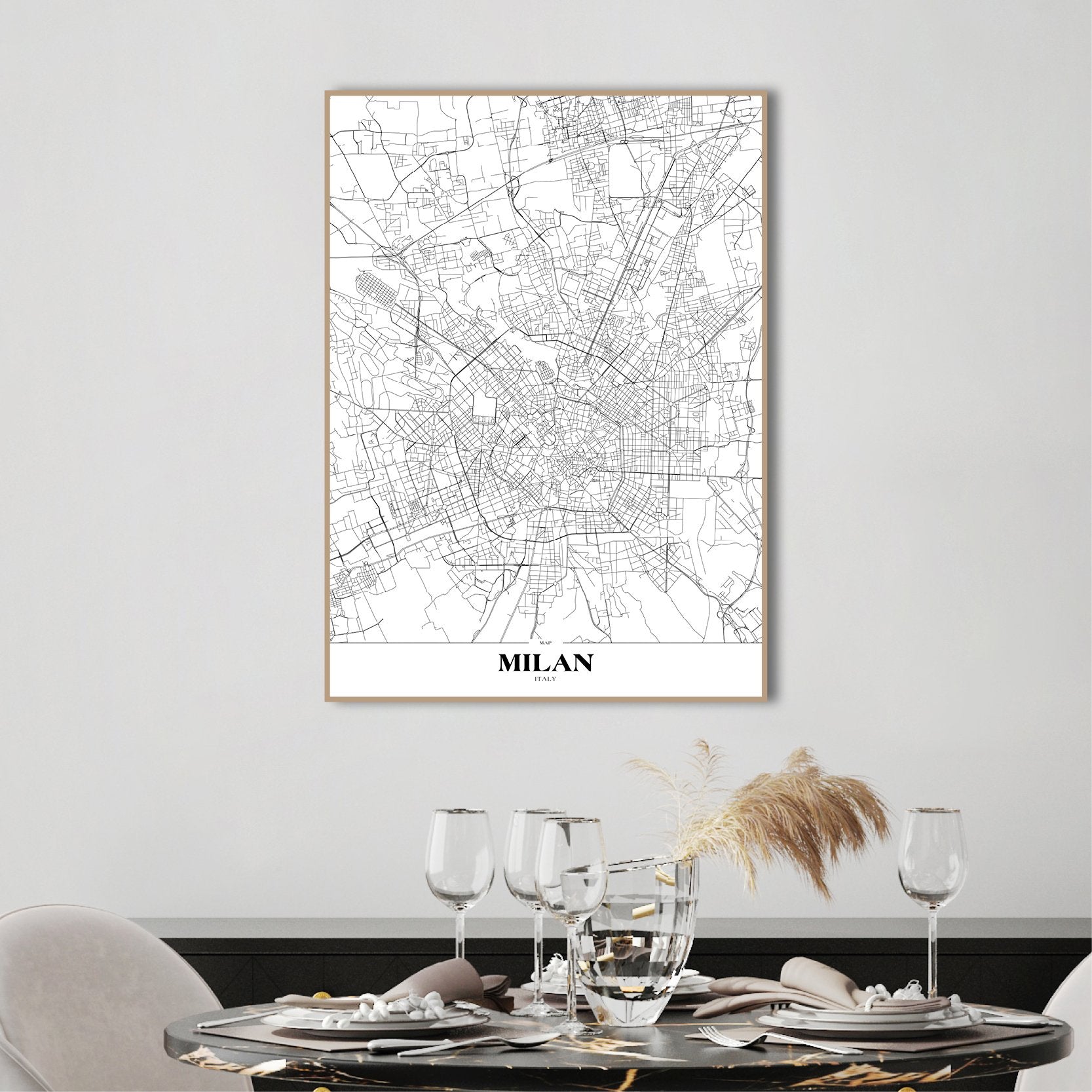 Map Milan | POSTER BOARD