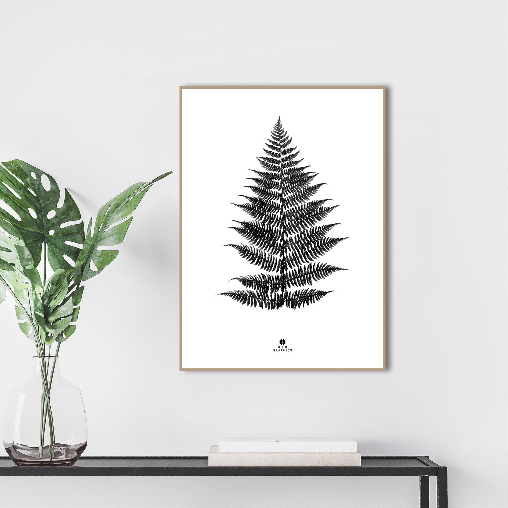 Fern black | POSTER BOARD