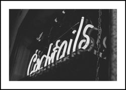 Cocktails | Poster board