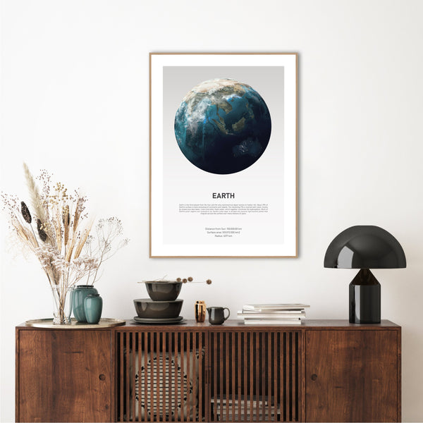 Earth Light | Poster board