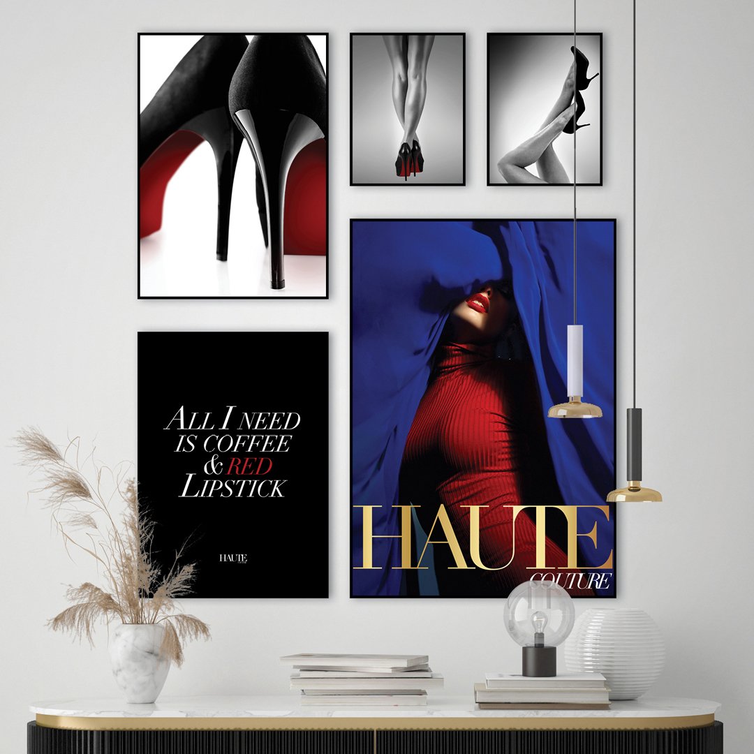 Fashion Red 1 | Poster board