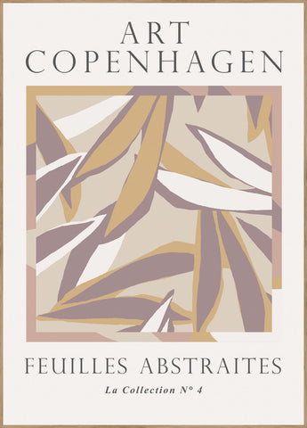 Feuilles Abstraites 1 | Plakatbræt