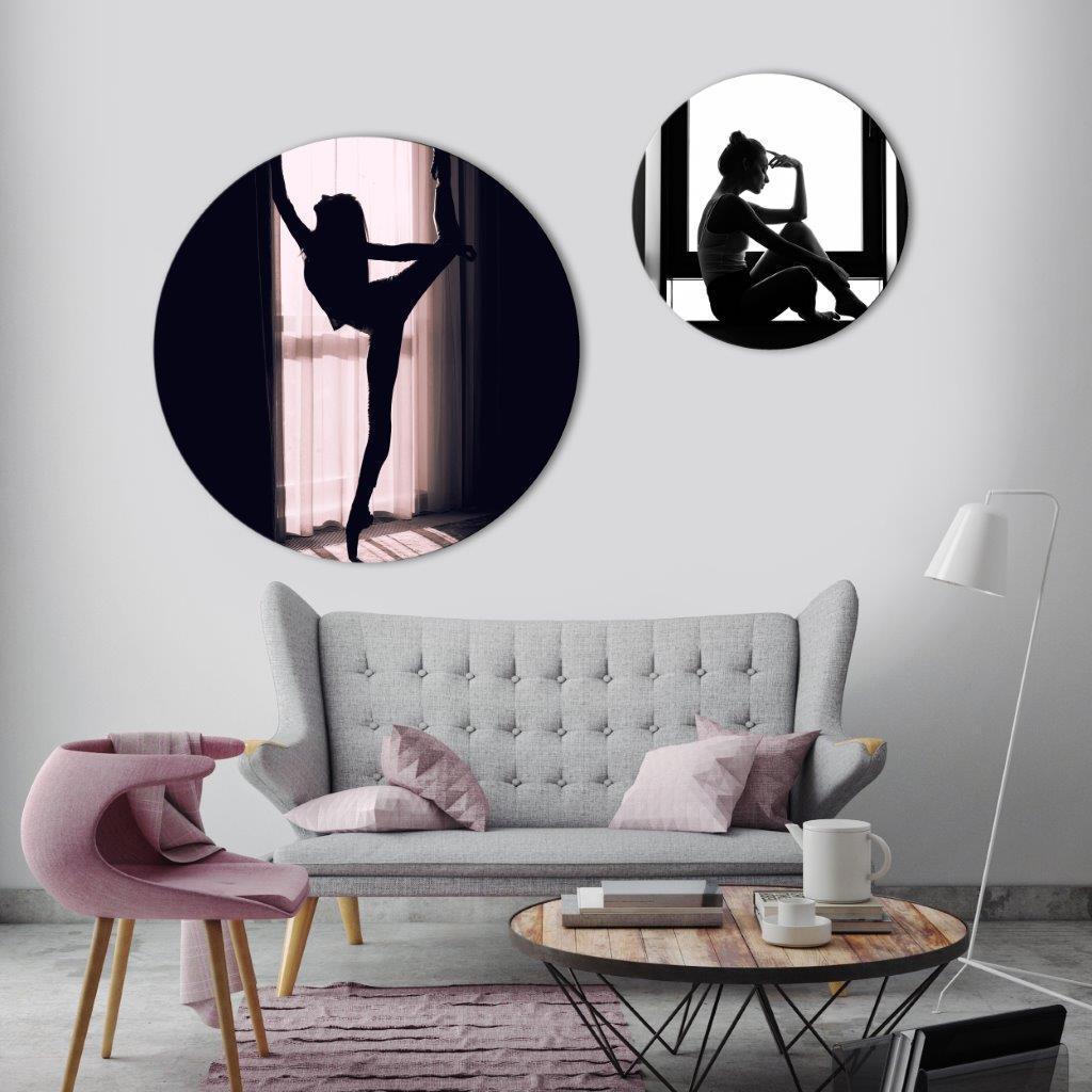 Focus van de ballerina | Circle Art