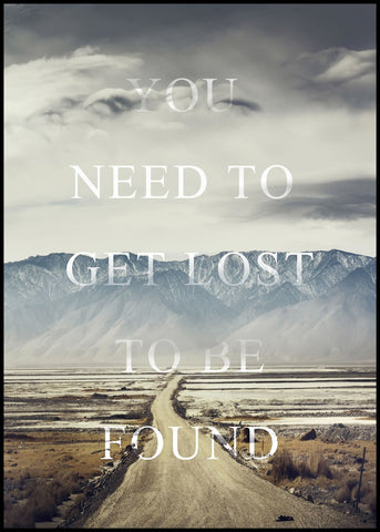 Get lost | POSTER BOARD