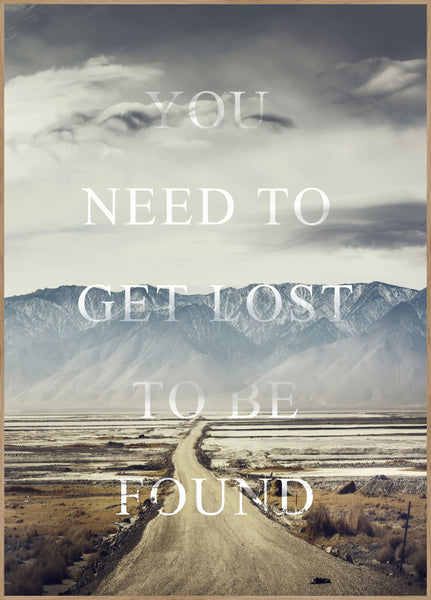 Get lost | POSTER BOARD