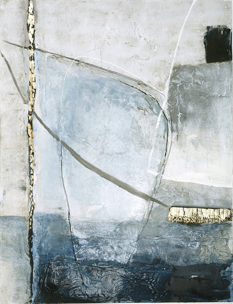 Golden Blue 2 / 90x120 cm | VALUE PAINTING