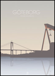 Gothenburg älvsborgsbron | Poster board