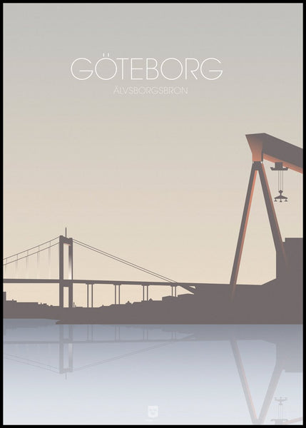 Göteborg älvsborgsbron | Poster