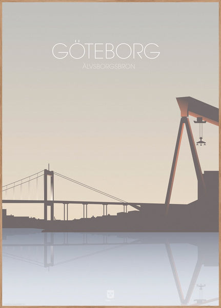 Göteborg älvsborgsbron | Plakatbræt