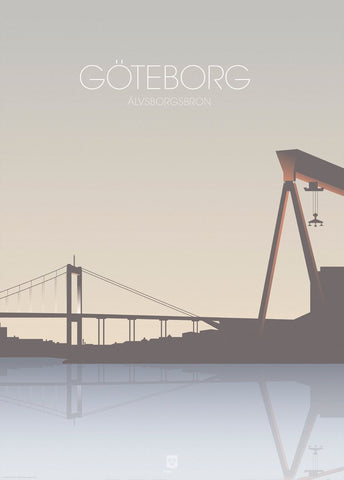 Goteborg Alvsborgsbron | PLAKAT