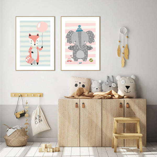 Happy Elephant | POSTER BOARD